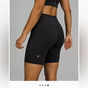 Lululemon Wunder Train High-Rise Short. Black. Size 2. Like new.